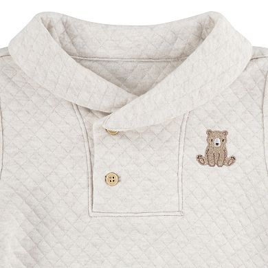 Newborn Baby Boys Huggies Babywear® Organic Quilted Coveralls