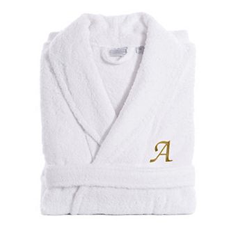 Linum Home Textiles Turkish Cotton Personalized Quick Dry Terry Bathrobe