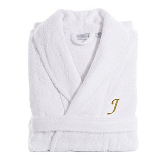 Linum Home Textiles Turkish Cotton Personalized Quick Dry Terry Bathrobe