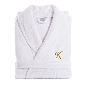 Linum Home Textiles Turkish Cotton Personalized Quick Dry Terry Bathrobe