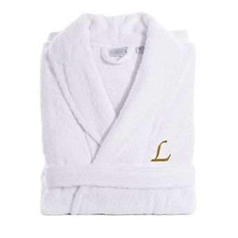 Linum Home Textiles Turkish Cotton Personalized Quick Dry Terry Bathrobe