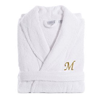 Linum Home Textiles Turkish Cotton Personalized Quick Dry Terry Bathrobe