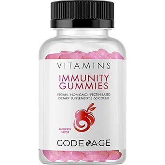 Codeage Immunity Gummies + Vitamin C Vegan Supplement 60 ct