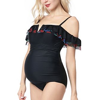 Maternity Glow & Grow Upf 50+ One-piece Swimsuit