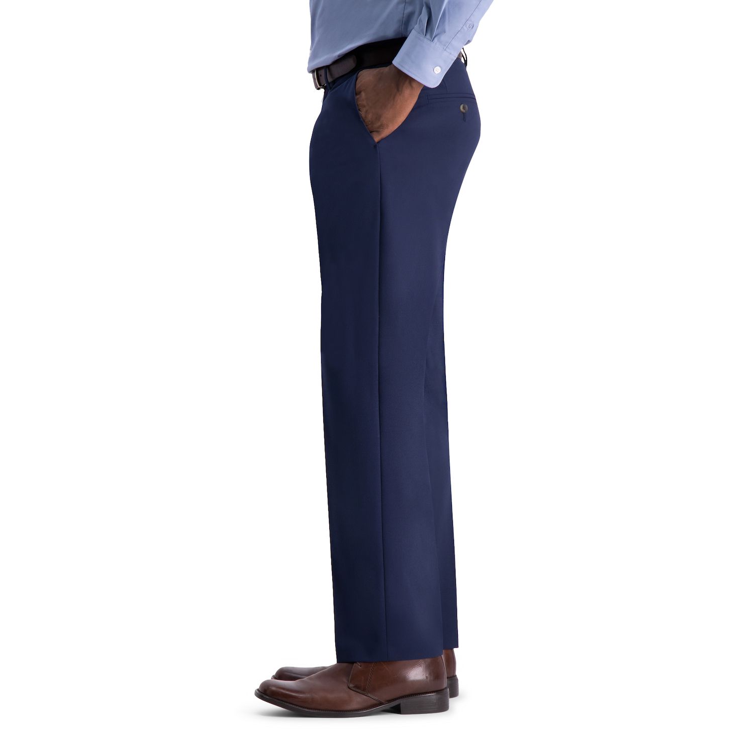 OldenEase - Men's Pleated Ice Silk High-Waist Comfort Pant