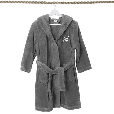 Linum Home Textiles Personalized Kids' Super Plush Hooded Bathrobe