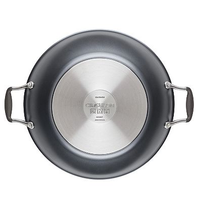 Circulon A1 Series ScratchDefense Nonstick Induction Wok with Lid, Graphite