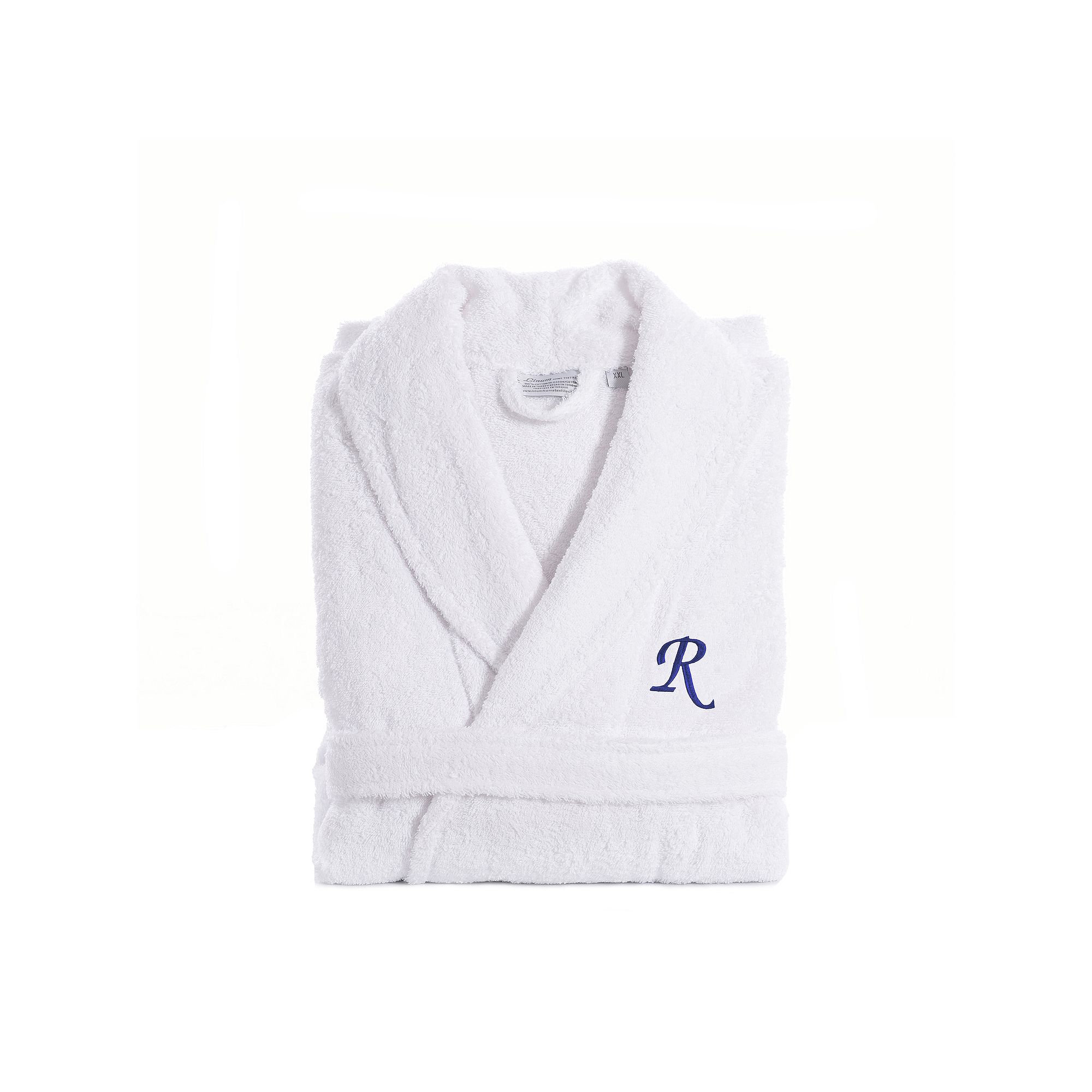 Linum Home Textiles Turkish Cotton Personalized Unisex Embroidered Terry Ba