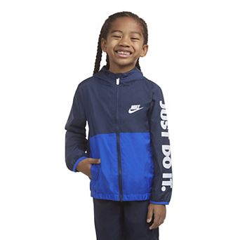 Boys 4-7 Nike "Just Do It." Windrunner Water Resistant Full-zip Jacket