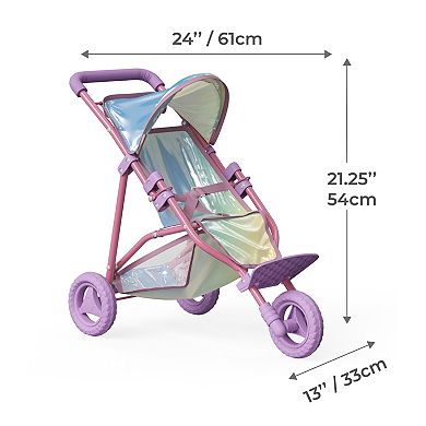 Olivia's Little World Doll Jogging-Style Stroller