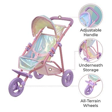 Olivia's Little World Doll Jogging-Style Stroller