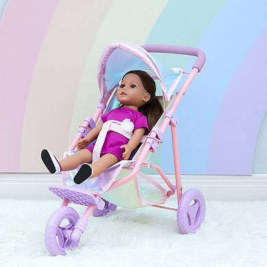 Olivia's Little World Doll Jogging-Style Stroller