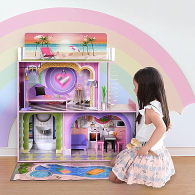 Olivia's Little World 2-Story Wooden Dollhouse