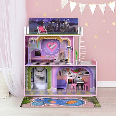 Olivia's Little World 2-Story Wooden Dollhouse