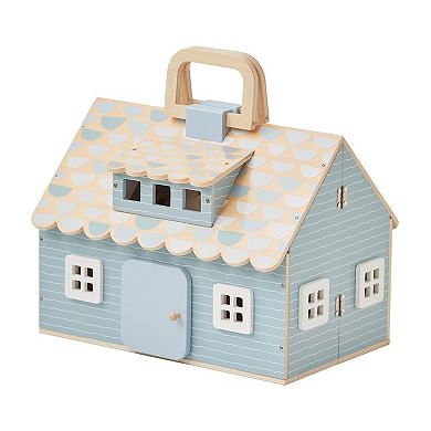 Olivia's Little World Portable Doll Cottage Set