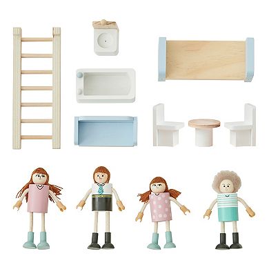 Olivia's Little World Portable Doll Cottage Set
