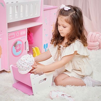 Olivia's Little World Amanda 6-in-1 Doll Nursery Station
