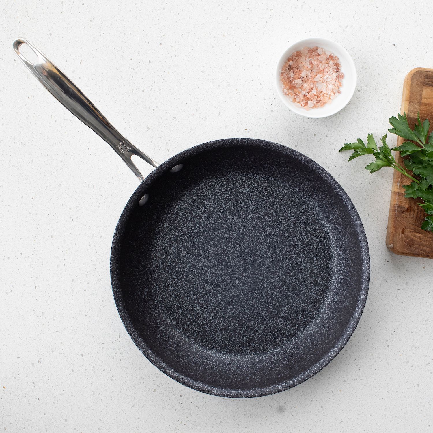 Basalt Ceramic Skillet Nordic Ware 12-Inch Ceramic Non-Stick Saute