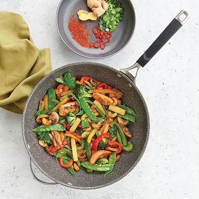 Nordic Ware Verde Nonstick 12-in. Wok