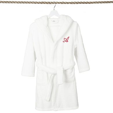 Linum Home Textiles Personalized Kids' Super Plush Hooded Bathrobe