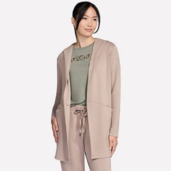 Women's Skechers® Skechluxe Elevate Restful Hooded Cardigan