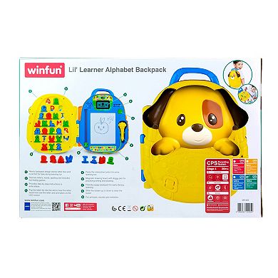 Winfun Lil Learner Alphabet Backpack
