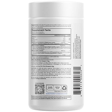Codeage Multi Collagen + Magnesium & Melatonin Beauty Night Supplement 150 ct