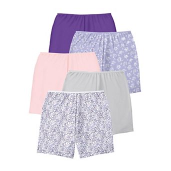 Comfort Choice Plus Size Cotton Boxer 5-Pack