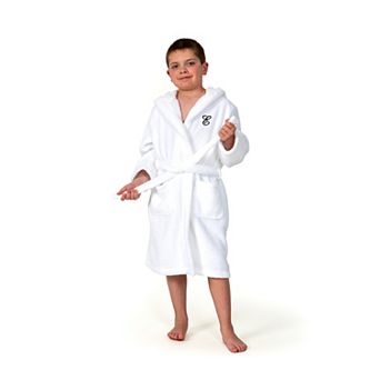 Linum Home Textiles Kids Super Plush Hooded Bathrobe