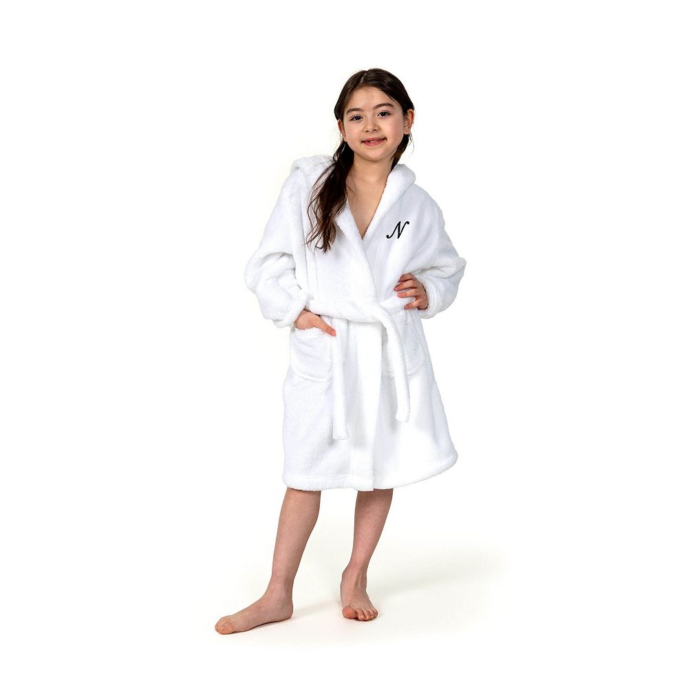 Kids Solid Bathrobe - Lemon