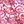 Pink Burst Painted