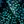 Teal Abstract Dot