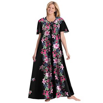 Only Necessities Plus Size Sweeping Printed Lounger