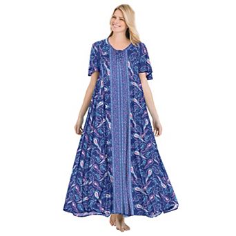 Only Necessities Plus Size Sweeping Printed Lounger