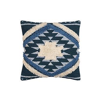 Tragel Rustic Denim Pillow