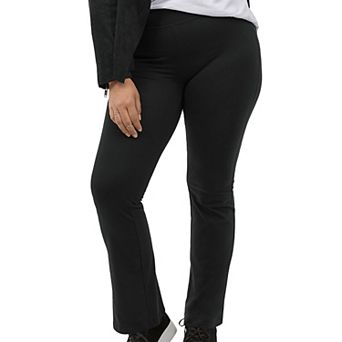 ellos Plus Size Knit Bootcut Leggings