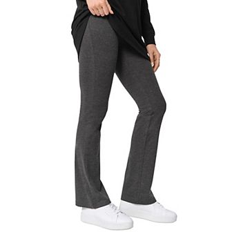 ellos Plus Size Knit Bootcut Leggings