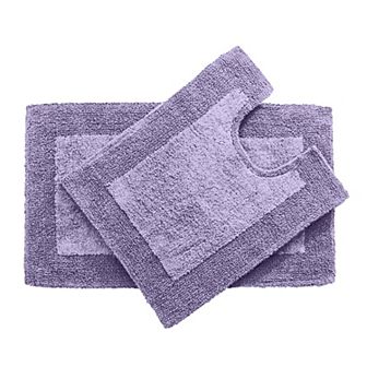 BrylaneHome BH Studio 2 pc Bath Rug Set