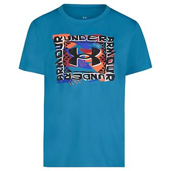 Boys 4-7 Under Armour UA Tech Sketch Logo Short Sleeve Shirt
