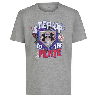 Boys 4-7 Under Armour Step Up Baseball Short Sleeve Shirt