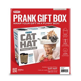 Prank-O Prank Gift Box Cat Hat