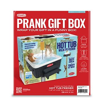 Prank-O Prank Gift Box - Squirrel Hot Tub