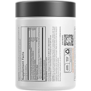 Codeage Black Elderberry Supplement + Vitamin C, D3 & Zinc 90 ct