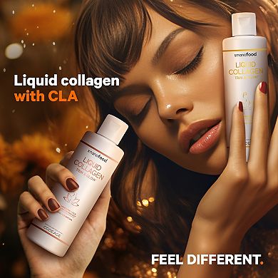 Codeage Liposomal Liquid Collagen Trim & Glow, Cla + Ha, Vanilla Whey Protein, 15.22 Fl Oz