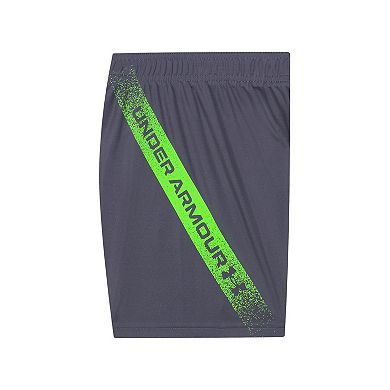 Boys 4-7 Under Armour UA Fade Shorts & Tech Logo T-Shirt Set