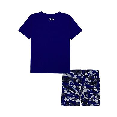 Boys 4-7 Under Armour 2-pc. T-Shirt & Shorts Set