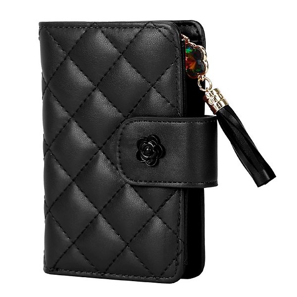 Women's, Pu Leather Clutch With Credit Card Holder, Id Card Purse