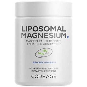 Codeage Liposomal Magnesium L-Threonate Supplement 90 ct