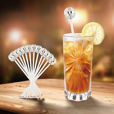Nifty Disco Ball Cocktail Stirrer