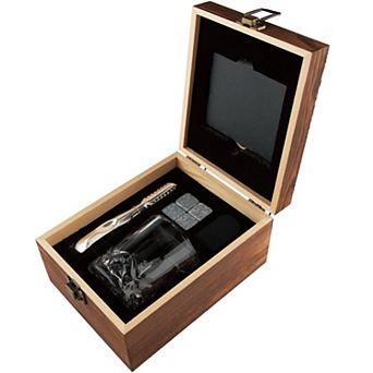 Whiskey Stone & Glass Gift Set